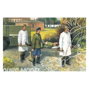 Icm maquette figurines 35551 Personnel medical Sovietique 1/35 Commander Vite