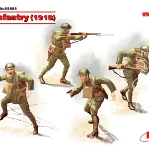 Acheter Direct Icm maquette figurines 35693 Infanterie US WWI 1918 1/35