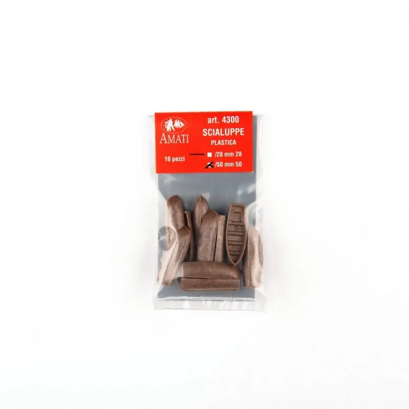 Chaloupes en plastique mm.50 - Amati Nouvelle Collection