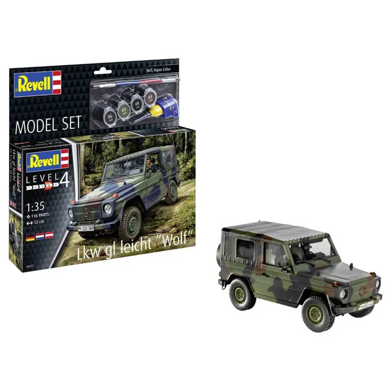 Offre Limitée Maquette véhicule militaire Camion gl light Wolf - Revell