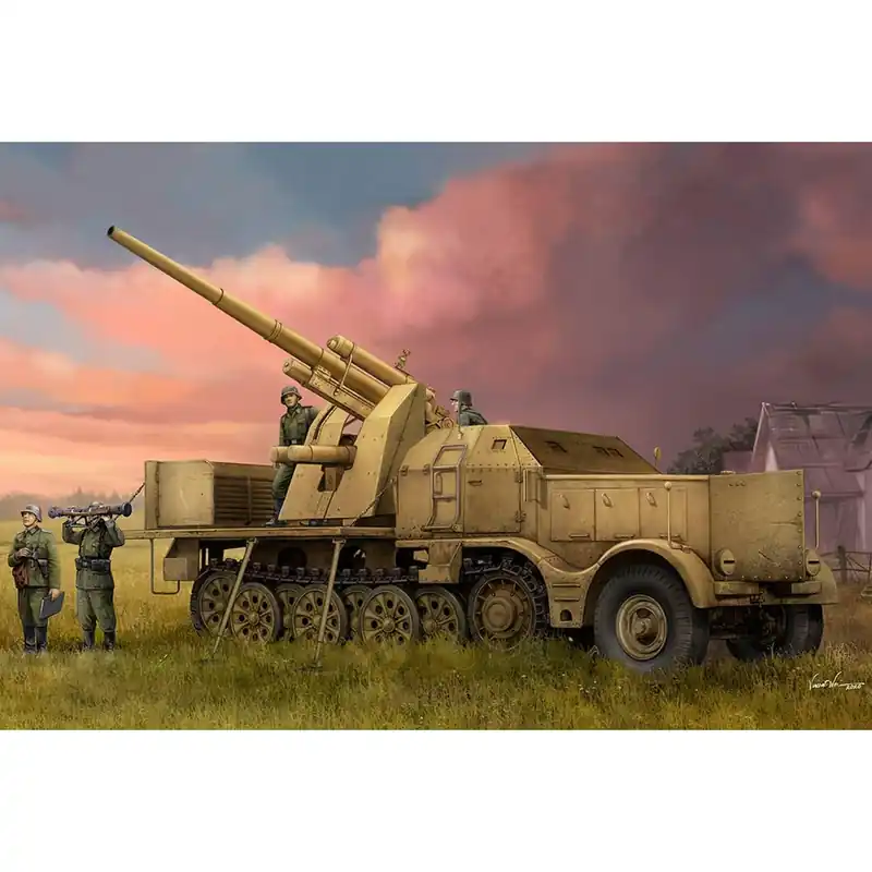 Maquette camion Schwerer Zugkraftwagen 18 t - Trumpeter Seulement Aujourd'hui