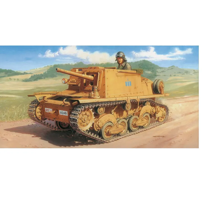 Maquette char Semovente L40 47/32 - Italeri Super Prix