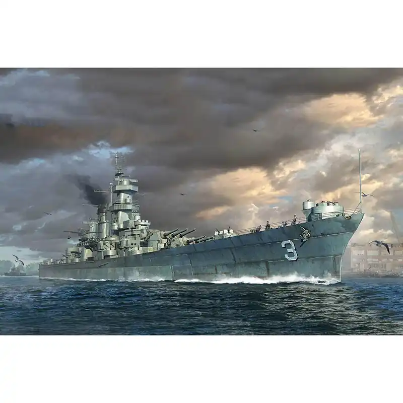 Maquette bateau militaire USS Hawaii CB-3 - Trumpeter Acheter Direct