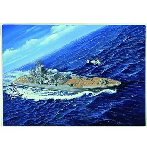 Maquette bateau Croiseur de bataille USSR Kalinin - Trumpeter Prix Bas