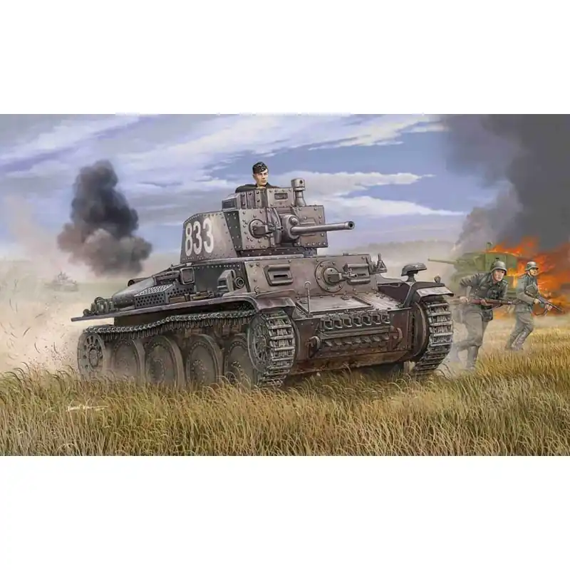 Marque Maquette char German PzKpfw 38(t) Ausf.E/F - Trumpeter