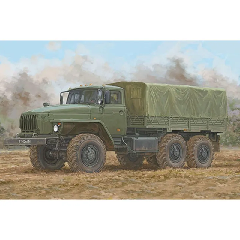 Satisfait Ou Remboursé Maquette véhicule militaire Camion russe URAL-4320 - Trumpeter