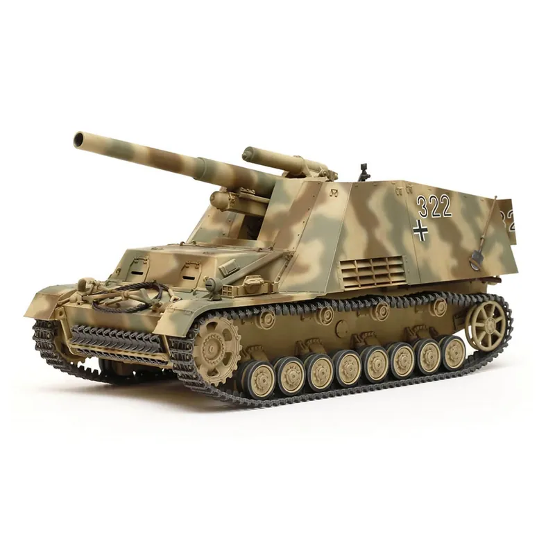 Offre Limitée Maquette char Sd.Kfz.165 Hummel Tardif - Tamiya