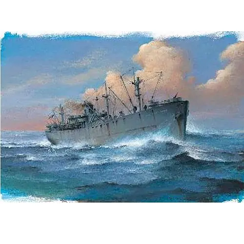 Maquette bateau Liberty Ship SS John W. Brown - 1944 - Trumpeter Produit De Marque