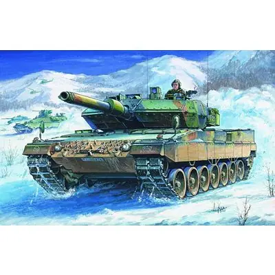 Maquette Char German Leopard 2 A5/A6 - Hobby Boss Expédition Rapide
