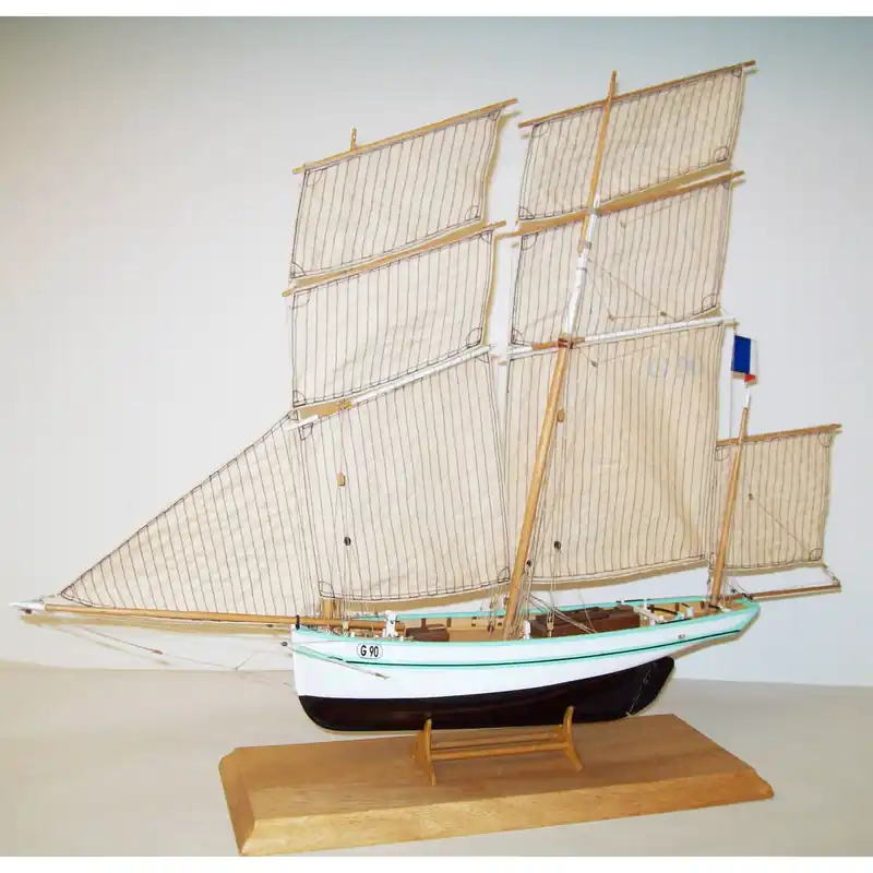 Prix Bas Maquette en bois - Bisquine La Granvillaise - Soclaine