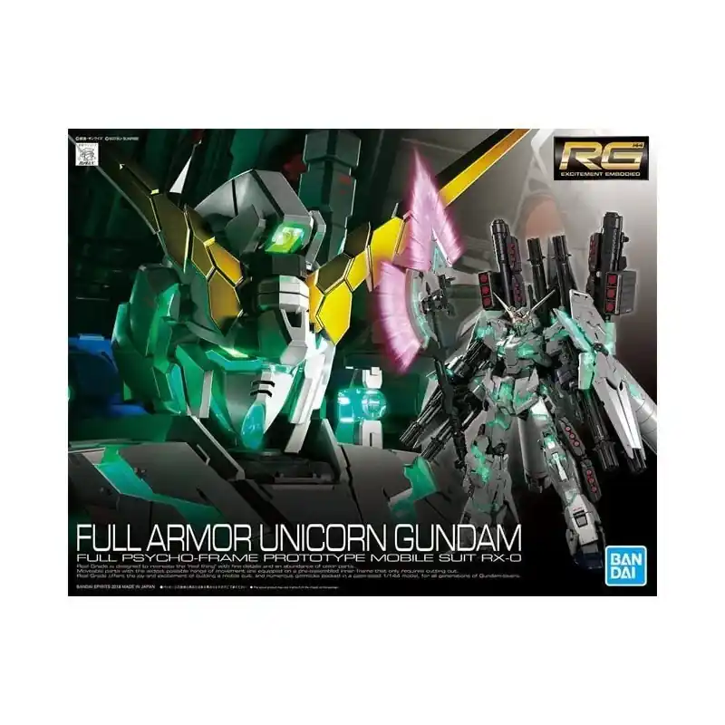 Prix Promo Gunpla Gundam – Maquette RG 1/144 Full Armor Unicorn