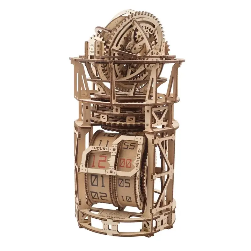 Maquette UGEARS Mechanical Models SKY WATCHER TOURBILLON TABLE CLOCK Achetez Aujourd'hui