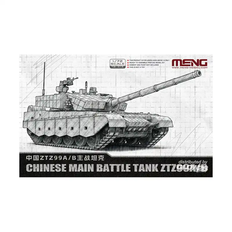 Maquette Chinese Main Battle Tank ZTZ99A/B Produit De Marque