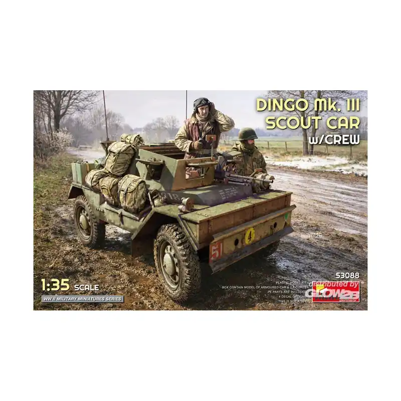 Produit De Marque Maquette Dingo Mk. III Scout Car w/ Crew
