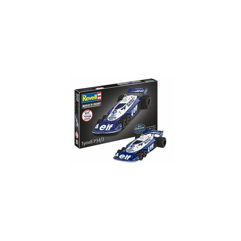 Maquette Starter Kit Tyrrell P34/2 6-Wheeler Petit Prix