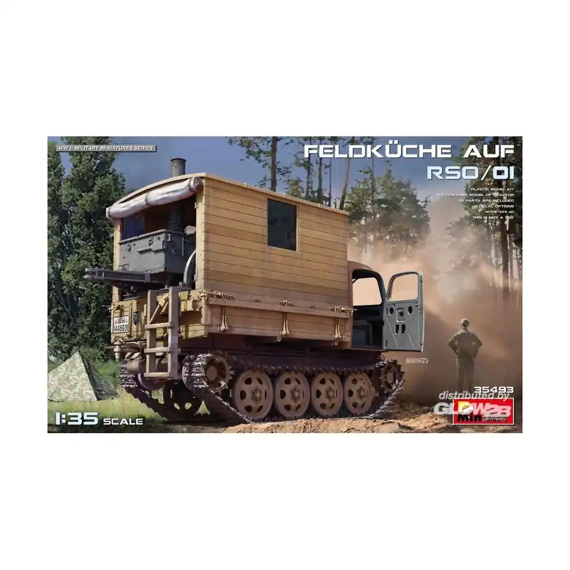 Prix Bas Maquette Feldkuche Auf RSO/01