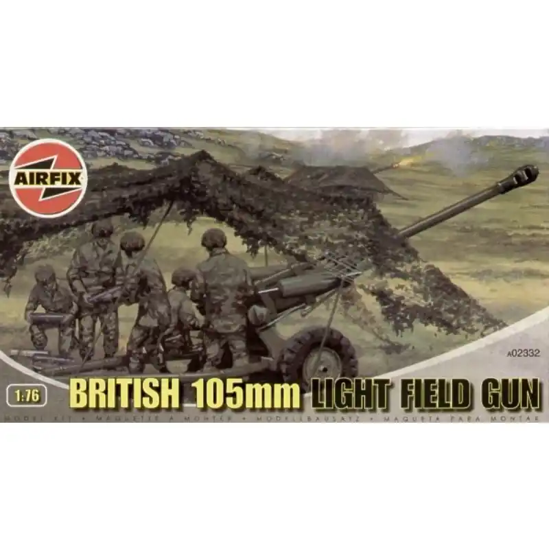 Maquette Le canon de campagne léger de 105mm britannique Paiement Sécurisé