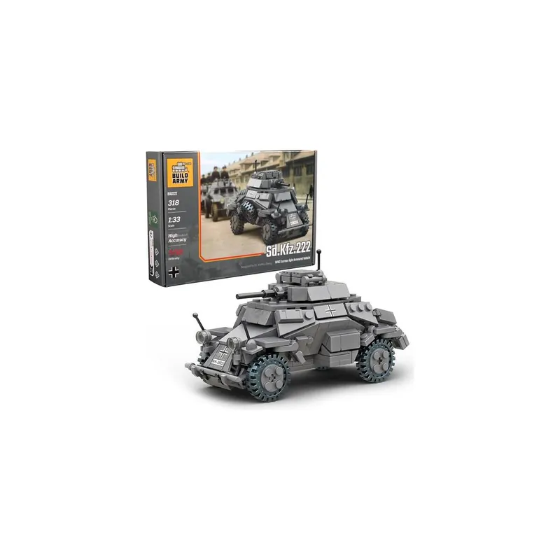 Haute Qualité Maquette WW2 Sd.Kfz.222