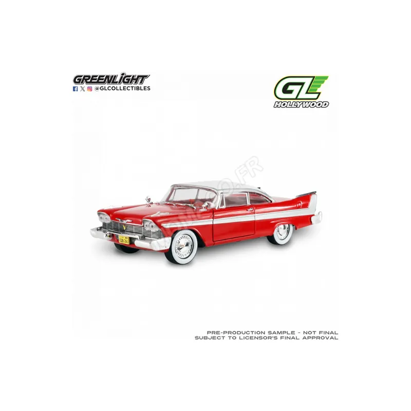 Plymouth fury 1958 rouge "hollywood greatest hits" Pas Cher