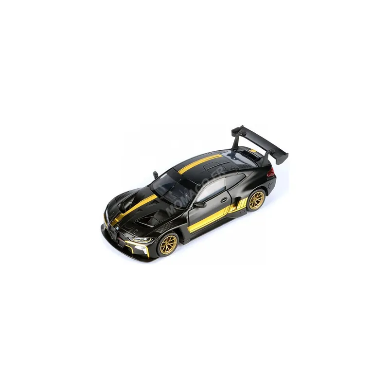 Dernière Chance Miniature Bmw m4 gt3 noir/or