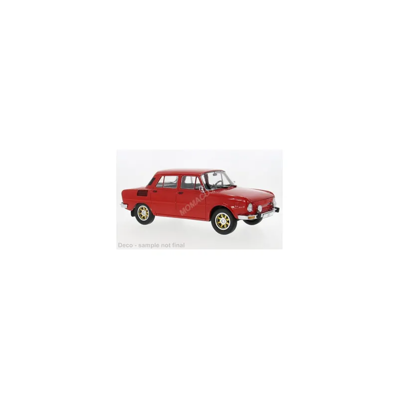 Miniature Skoda 100 1969 rouge Promotion