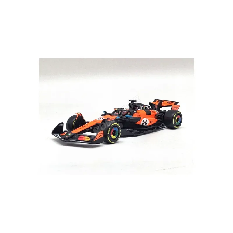 Offre Spéciale Mclaren f1 mcl39 team mclaren 81 oscar piastri grand prix de monaco 2025 (packaging premium avec casque)