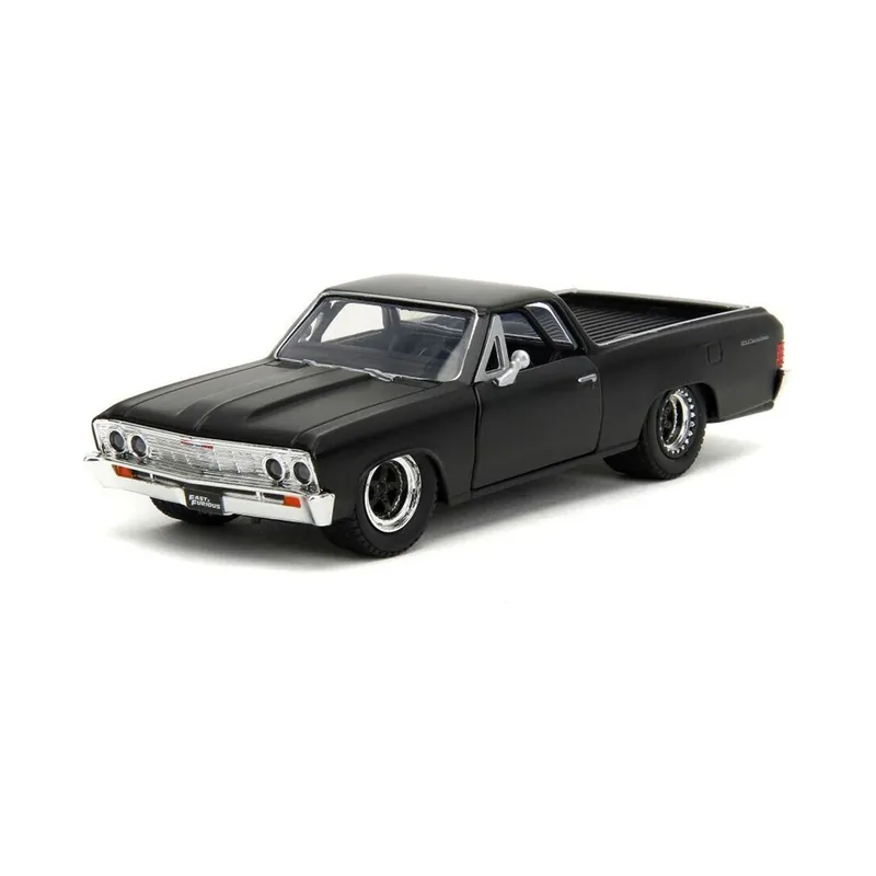 Nouvel Arrivage Miniature Jada 34414 chevrolet el camino primer black ff 1967 1/32
