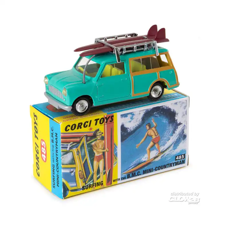Miniature Mini Countryman Roof Rack Surfing 485 Quantité Limitée