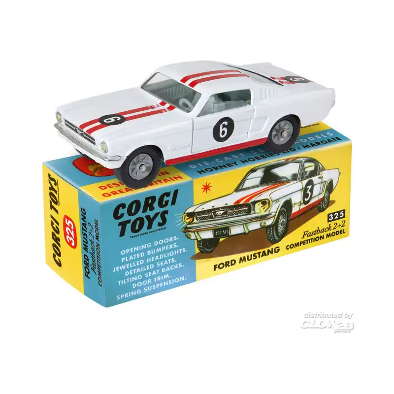 Remise Miniature Retro Mustang Fastback Coupe No 325
