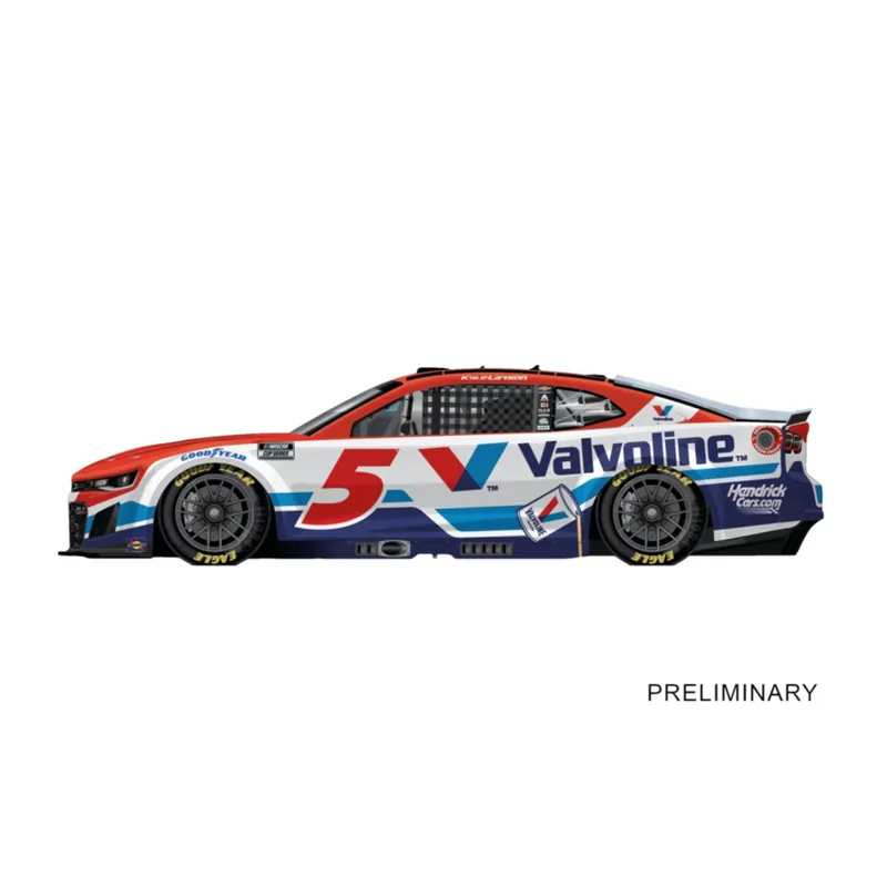 NASCAR Camaro NextGen ZL1 "Hendrick Motorsports, Kyle Larson, No.5" Season 2026 Populaire