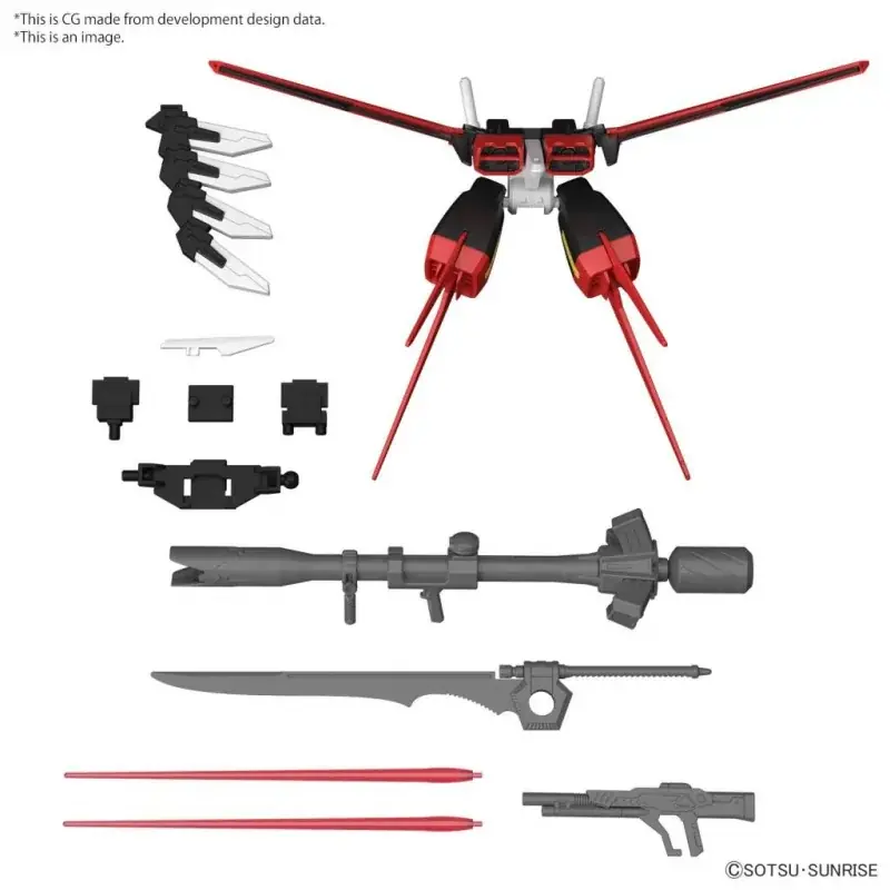Authentique GUNDAM - Option Parts Set Gunpla 01 (Aile Striker) - Model Kit