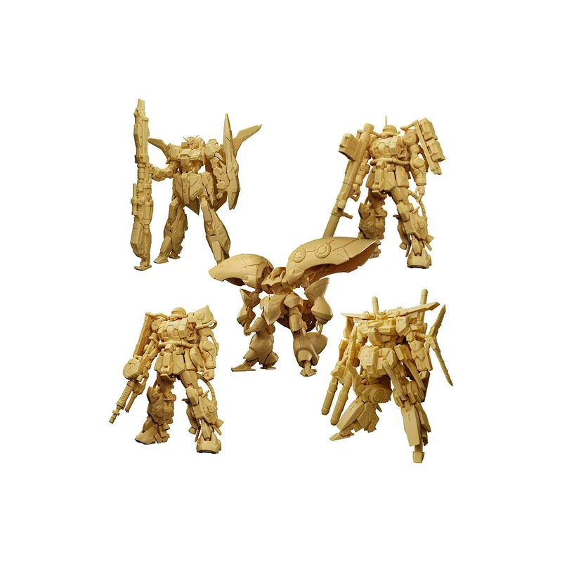Figurine Gundam Shokugan Artifact Best Selection Asst 10pcs Livraison Express