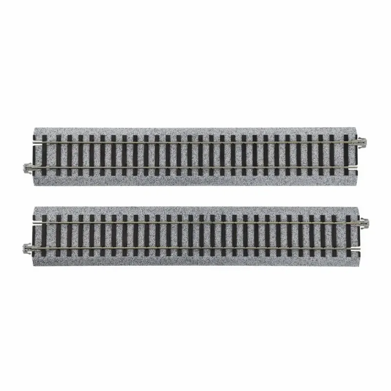 Petit Prix 2 rails droits Unitrack 227 mm code 83 - Kato 2-160 - HO 1/87 - 2R