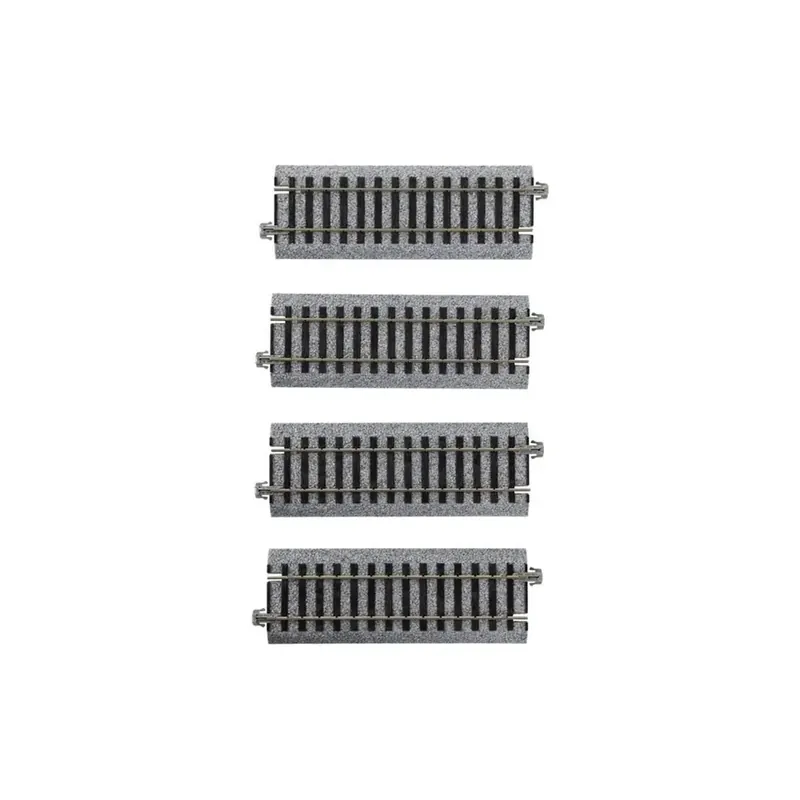 Livraison Express 4 rails droits Unitrack 114 mm code 83 - Kato 2-120 - HO 1/87 - 2R