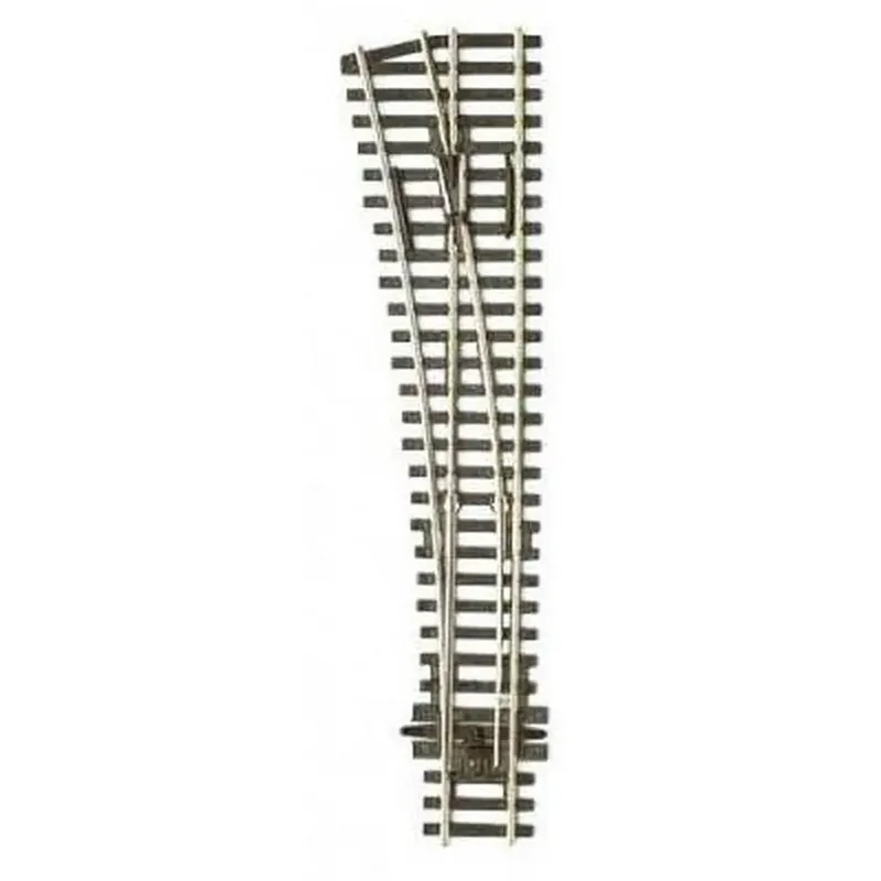 Meilleure Vente Aiguillage à gauche 12° Peco SL92 Insulfrog 185 mm code 100 - R 610 mm - HO 1/87