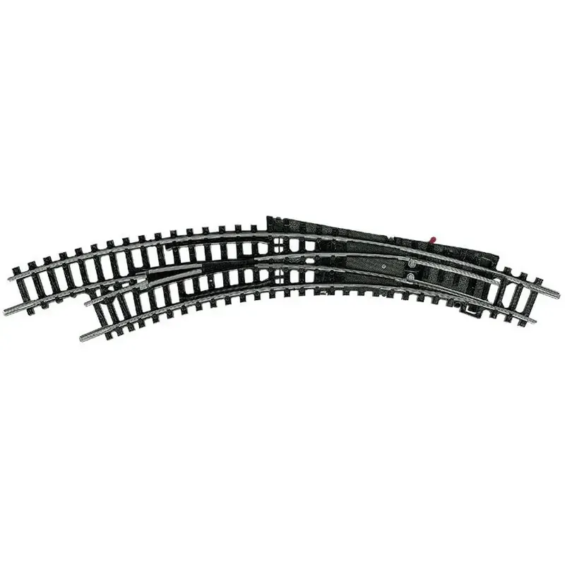 Aiguillage courbe à gauche 42° R1 / R2 Minitrix 14956 - N 1/160 - code 80 Offre Du Jour