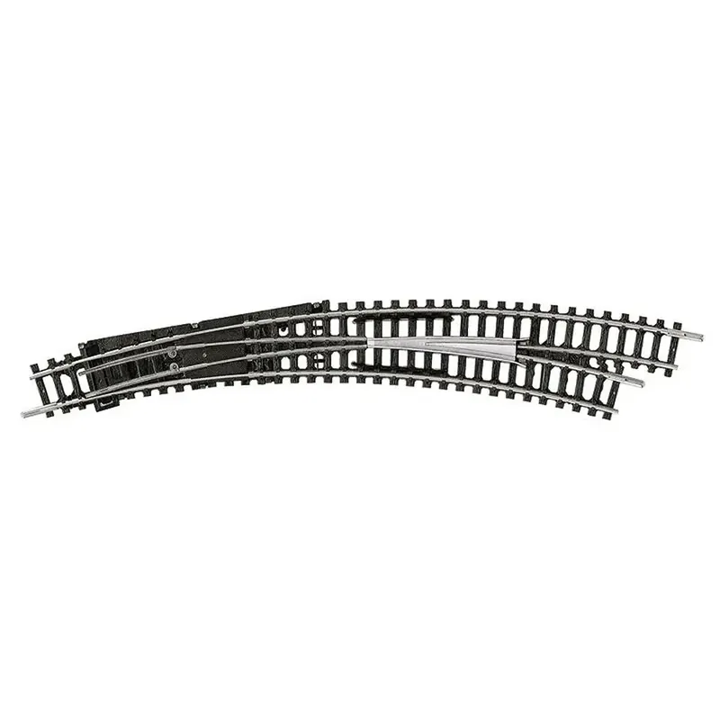 Vente Directe Aiguillage courbe droite - Minitrix 14948 - N 1/160 - code 80 - cœur polarisé - 30° - R3 / R4