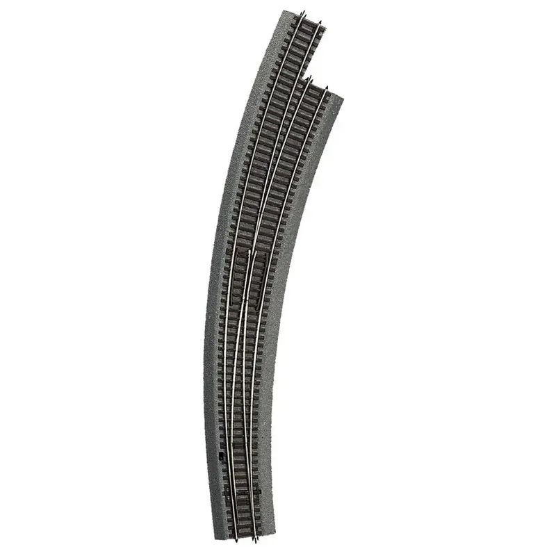 Vente Directe Aiguillage Courbe Long Droite BWr9/10 R9 826.4 mm 30° ROCO 42567 (ex 42569) - HO Code 83 [ROCO LINE]