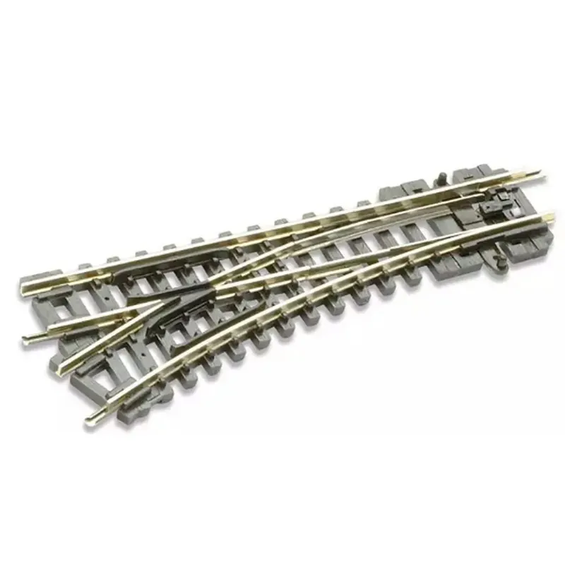 Aiguillage moyen à gauche - PECO ST6 - rayon 228mm - N 1/160ème - code 80 Expédition Rapide