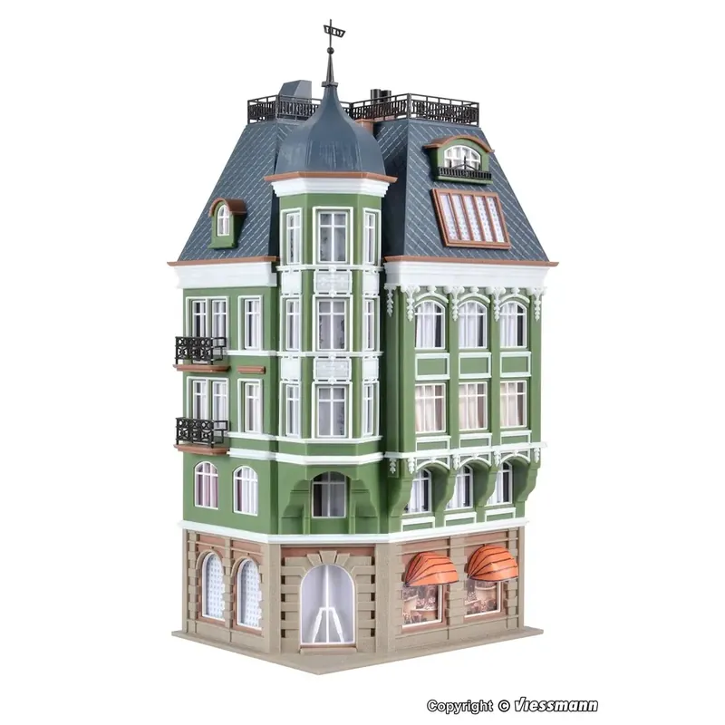 Solde Banque maison à plusieurs étages - VOLLMER 43771 - HO 1/87