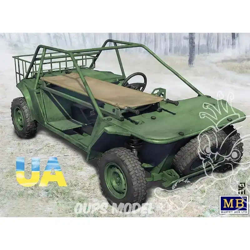 Buggy Mongoose version évacuation Forces Ukrainienne - Master Box Ltd 35240 - 1/35 Meilleur Prix