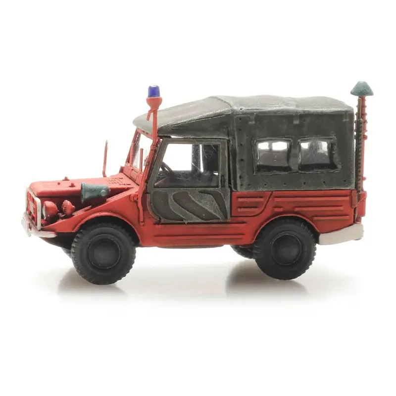 Camion de pompiers DKW Munga - Artitec 6870448 - HO 1/87 Remise