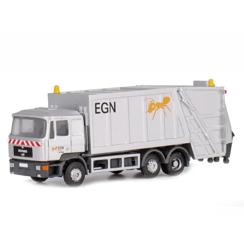 Achat Immédiat Camion poubelle MAN F90 EGN - HOBBY 66 / LEMKE 4664 - N 1/160