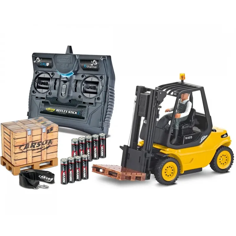Chariot Elévateur Linde - 2.4G 100% RTR - LED - Carson 500907673 - 1/14 Dernière Chance