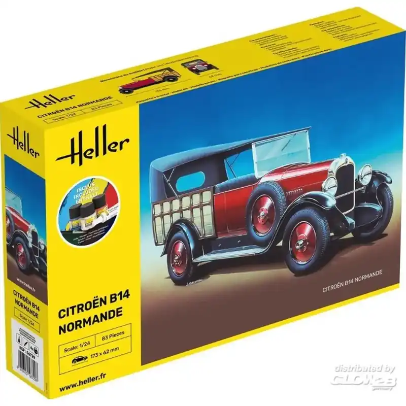 Citroen B14 Normande - HELLER 56729 - 1/24 Prix Réduit
