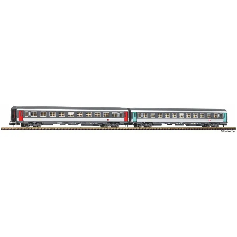 Coffret 2 Voitures à Compartiments - Piko 94507 - N 1/160 - SNCF - EP VI - 2R Top Vente