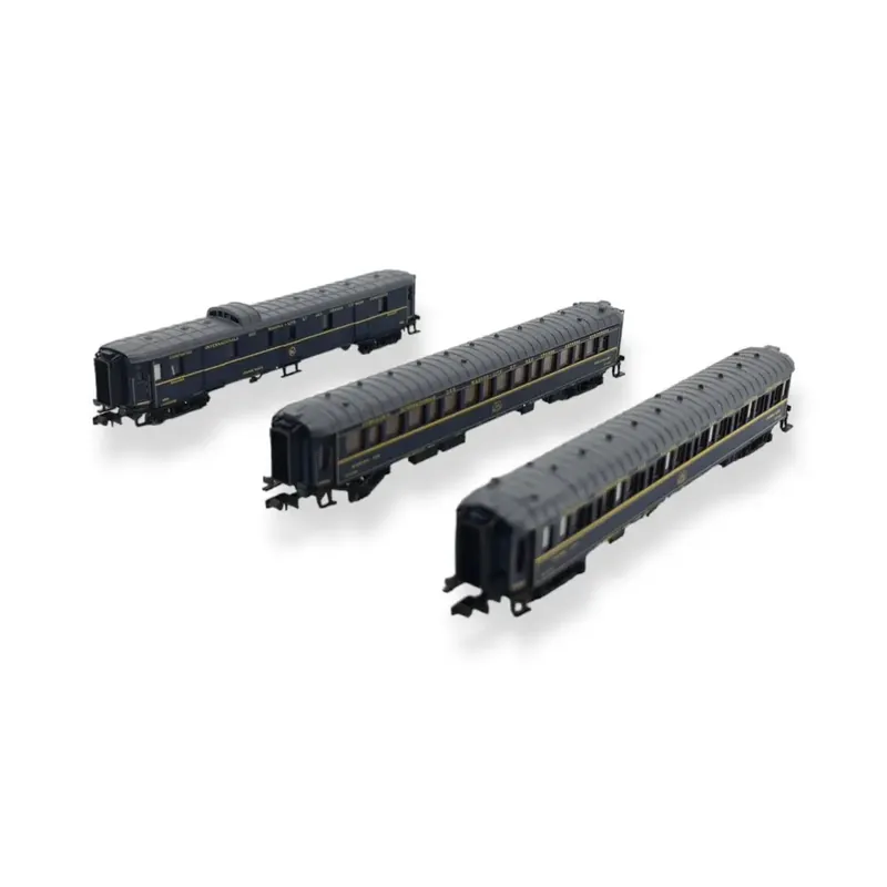 Bon Plan Coffret 3 voitures Train Bleu Arnold HN4401 - N 1 160 - CIWL