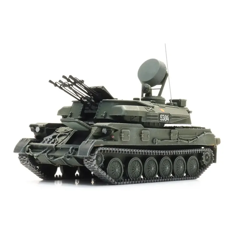 Authentique DDR ZSU 23-4 Shilka - ARTITEC 6870727 - HO 1/87
