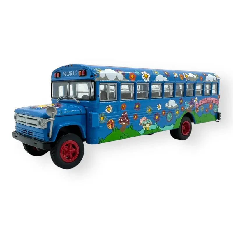 Promotion Dodge S 600, Hippie Bus, 1970 - Brekina 61334 - HO 1/87
