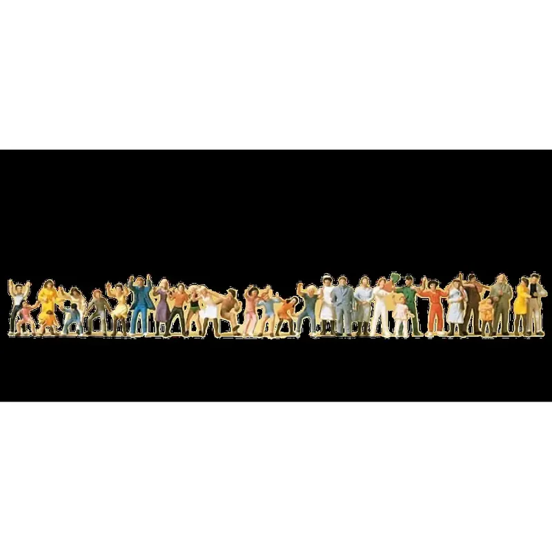 Offre Spéciale Foule à la fête du village - PREISER 14414 - HO 1/87e